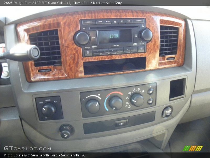 Flame Red / Medium Slate Gray 2006 Dodge Ram 2500 SLT Quad Cab 4x4