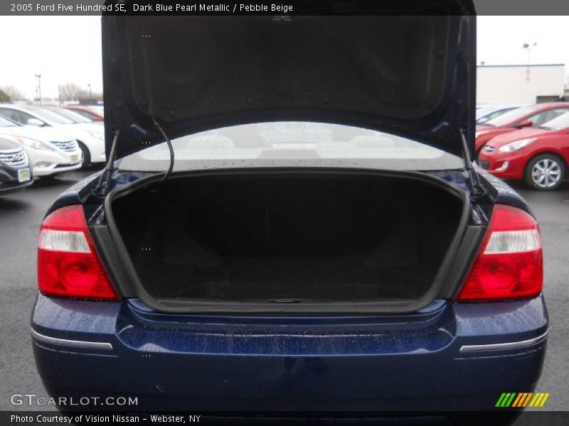 Dark Blue Pearl Metallic / Pebble Beige 2005 Ford Five Hundred SE