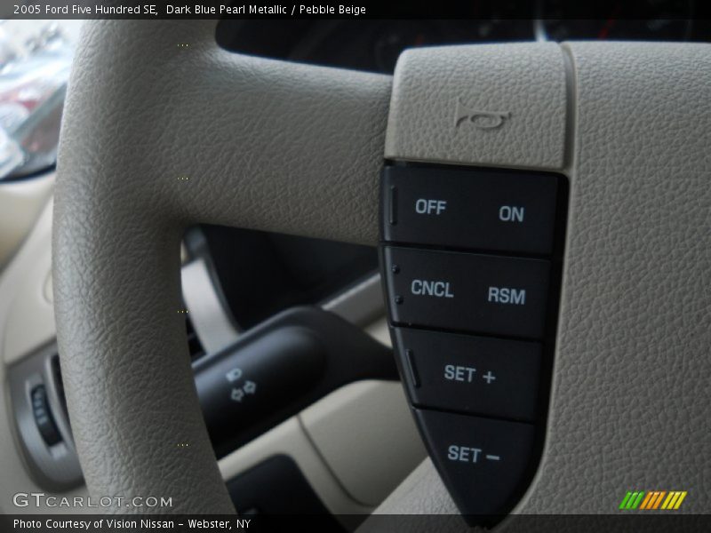 Dark Blue Pearl Metallic / Pebble Beige 2005 Ford Five Hundred SE
