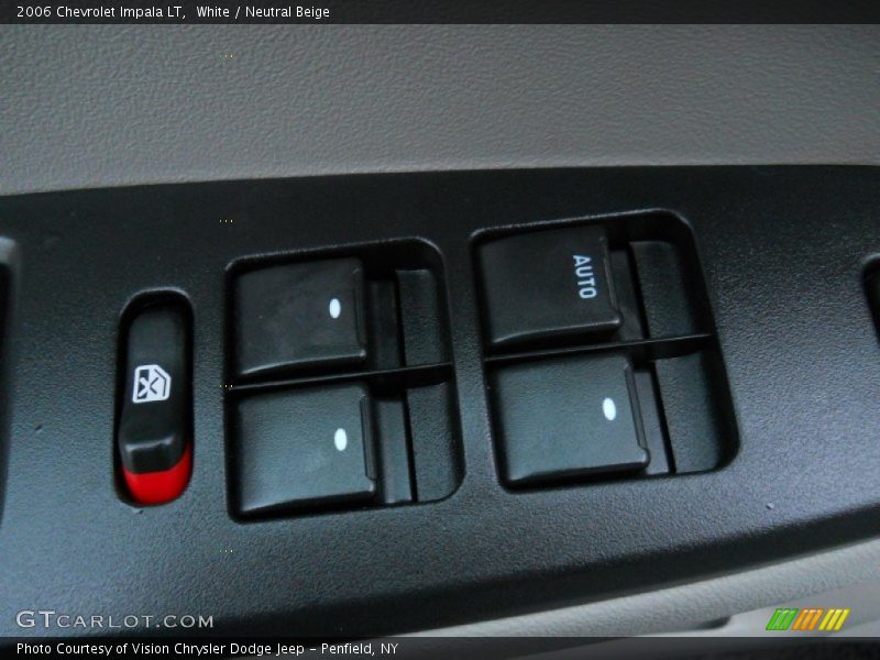 White / Neutral Beige 2006 Chevrolet Impala LT
