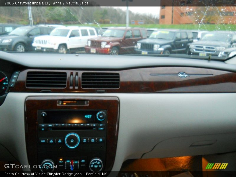 White / Neutral Beige 2006 Chevrolet Impala LT