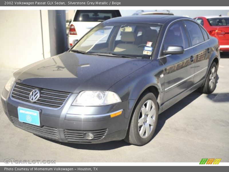 Silverstone Grey Metallic / Beige 2002 Volkswagen Passat GLX Sedan