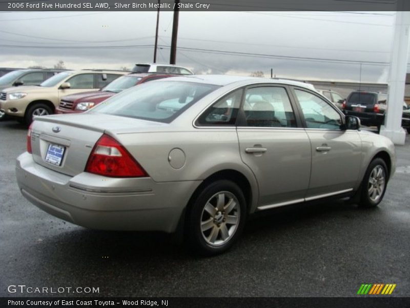 Silver Birch Metallic / Shale Grey 2006 Ford Five Hundred SEL AWD