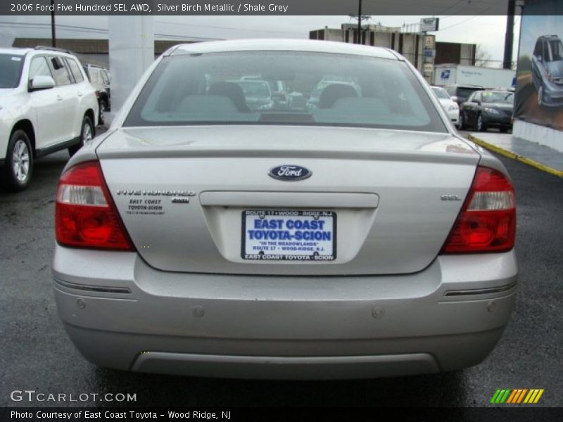 Silver Birch Metallic / Shale Grey 2006 Ford Five Hundred SEL AWD