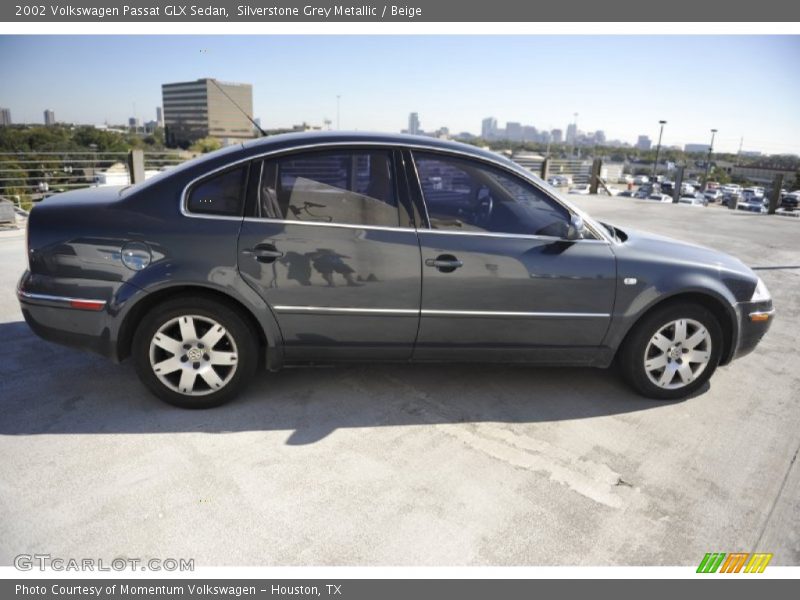 Silverstone Grey Metallic / Beige 2002 Volkswagen Passat GLX Sedan