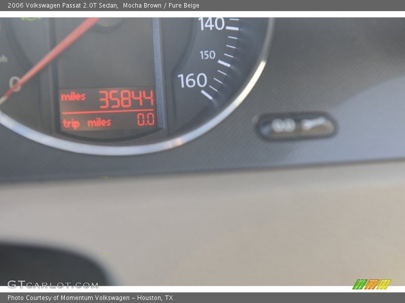 Mocha Brown / Pure Beige 2006 Volkswagen Passat 2.0T Sedan