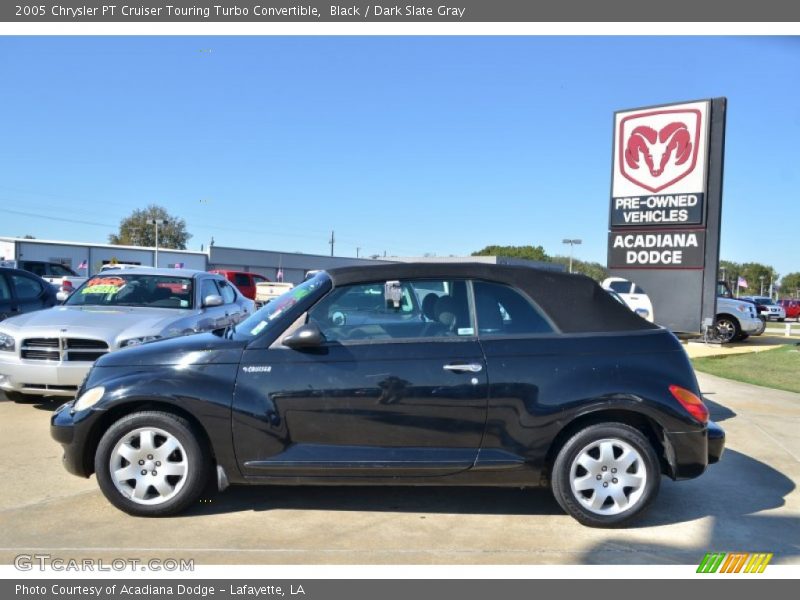 Black / Dark Slate Gray 2005 Chrysler PT Cruiser Touring Turbo Convertible