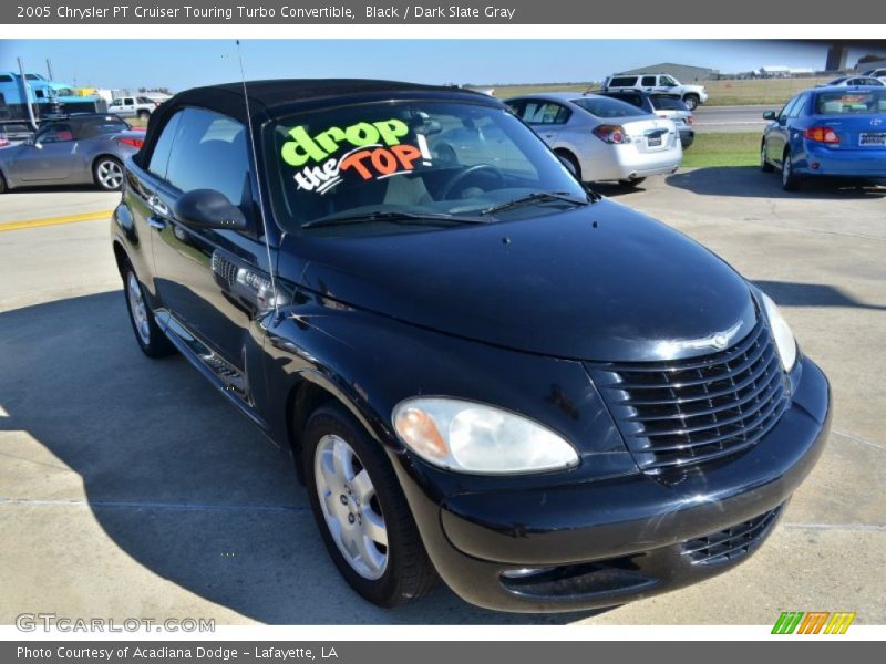 Black / Dark Slate Gray 2005 Chrysler PT Cruiser Touring Turbo Convertible