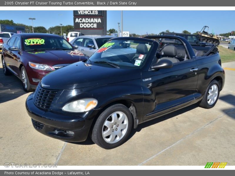 Black / Dark Slate Gray 2005 Chrysler PT Cruiser Touring Turbo Convertible
