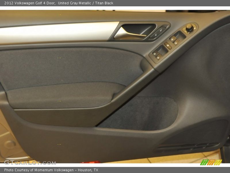United Gray Metallic / Titan Black 2012 Volkswagen Golf 4 Door