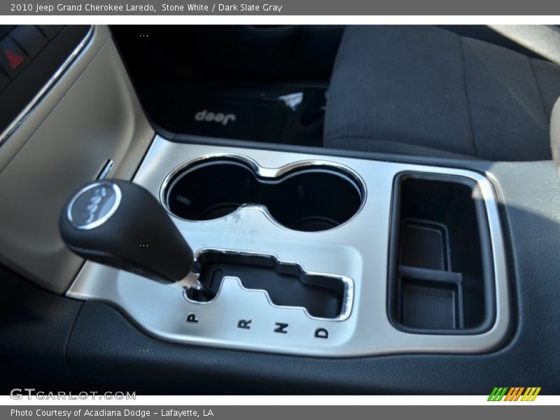 Stone White / Dark Slate Gray 2010 Jeep Grand Cherokee Laredo