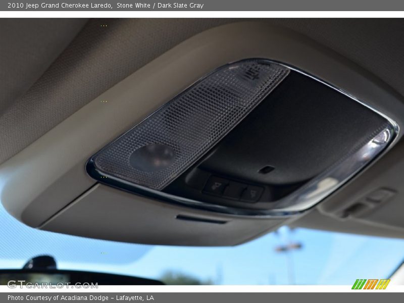 Stone White / Dark Slate Gray 2010 Jeep Grand Cherokee Laredo