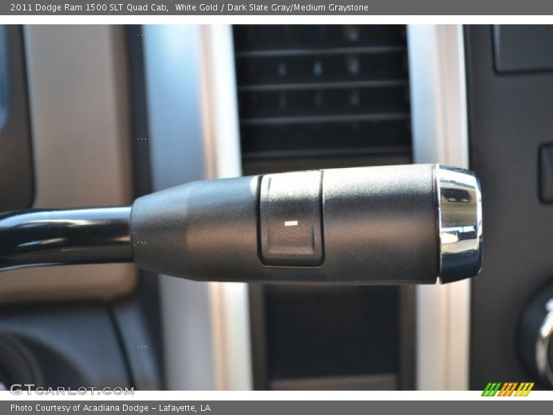 White Gold / Dark Slate Gray/Medium Graystone 2011 Dodge Ram 1500 SLT Quad Cab