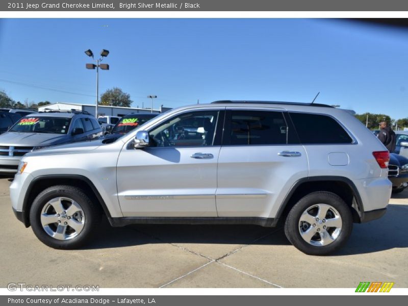 Bright Silver Metallic / Black 2011 Jeep Grand Cherokee Limited