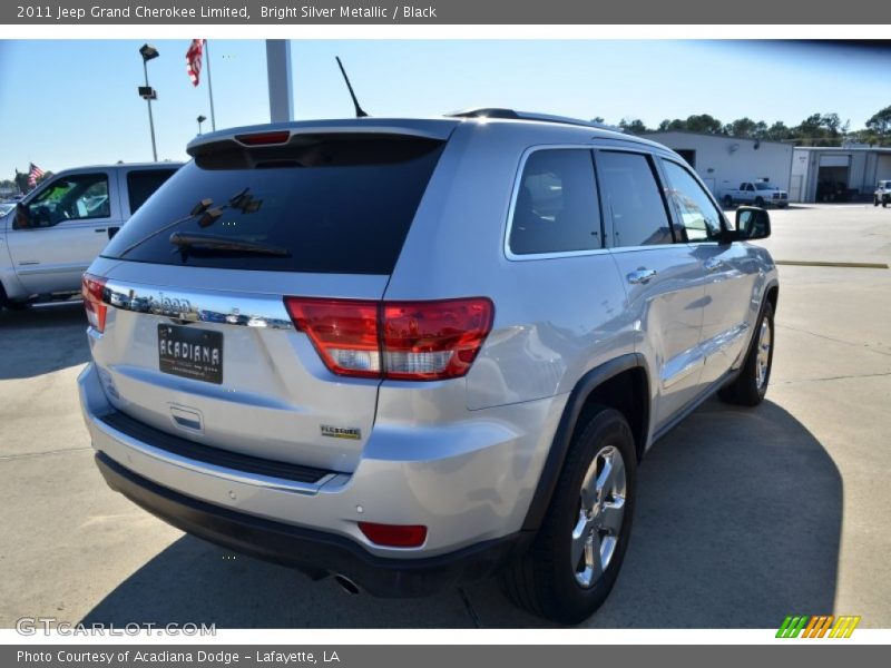 Bright Silver Metallic / Black 2011 Jeep Grand Cherokee Limited
