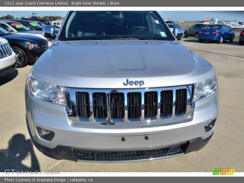 Bright Silver Metallic / Black 2011 Jeep Grand Cherokee Limited