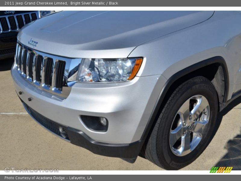 Bright Silver Metallic / Black 2011 Jeep Grand Cherokee Limited