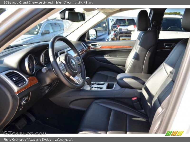 Bright Silver Metallic / Black 2011 Jeep Grand Cherokee Limited