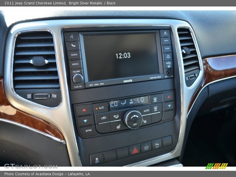 Bright Silver Metallic / Black 2011 Jeep Grand Cherokee Limited