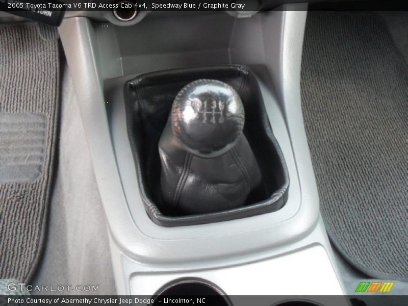 Speedway Blue / Graphite Gray 2005 Toyota Tacoma V6 TRD Access Cab 4x4