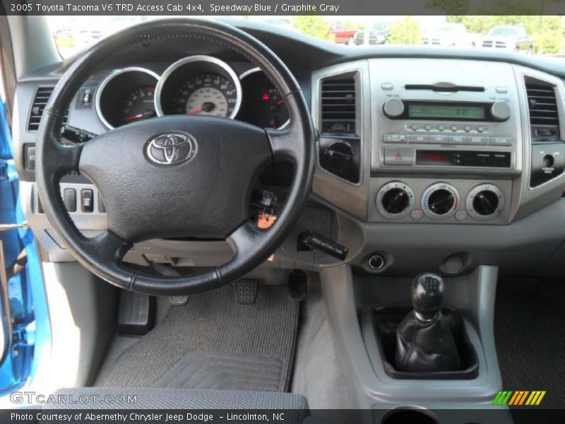 Speedway Blue / Graphite Gray 2005 Toyota Tacoma V6 TRD Access Cab 4x4