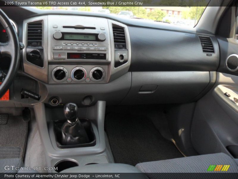 Speedway Blue / Graphite Gray 2005 Toyota Tacoma V6 TRD Access Cab 4x4