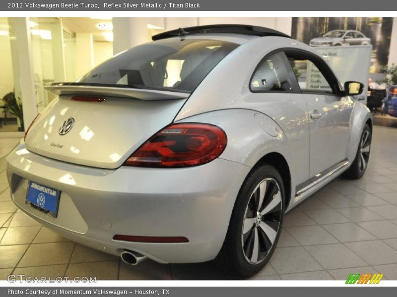 Reflex Silver Metallic / Titan Black 2012 Volkswagen Beetle Turbo