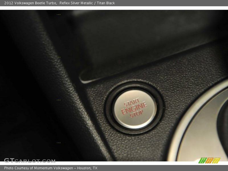 Reflex Silver Metallic / Titan Black 2012 Volkswagen Beetle Turbo