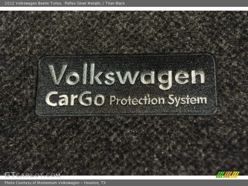 Reflex Silver Metallic / Titan Black 2012 Volkswagen Beetle Turbo