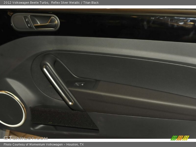 Reflex Silver Metallic / Titan Black 2012 Volkswagen Beetle Turbo