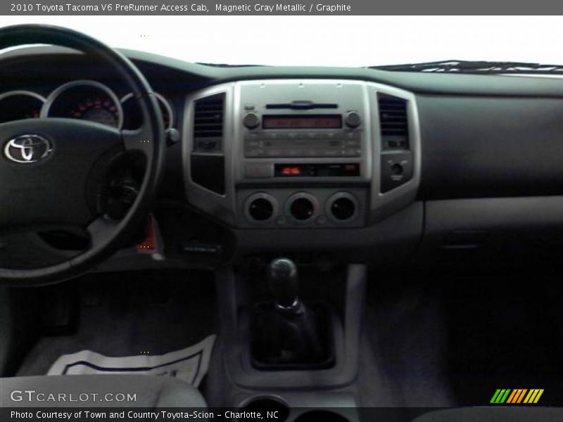 Magnetic Gray Metallic / Graphite 2010 Toyota Tacoma V6 PreRunner Access Cab