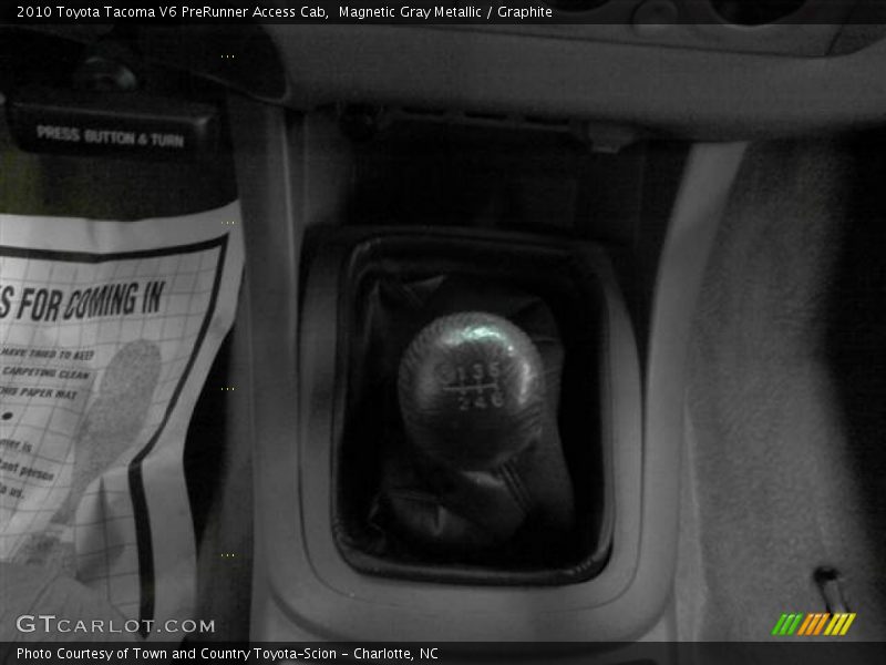 Magnetic Gray Metallic / Graphite 2010 Toyota Tacoma V6 PreRunner Access Cab
