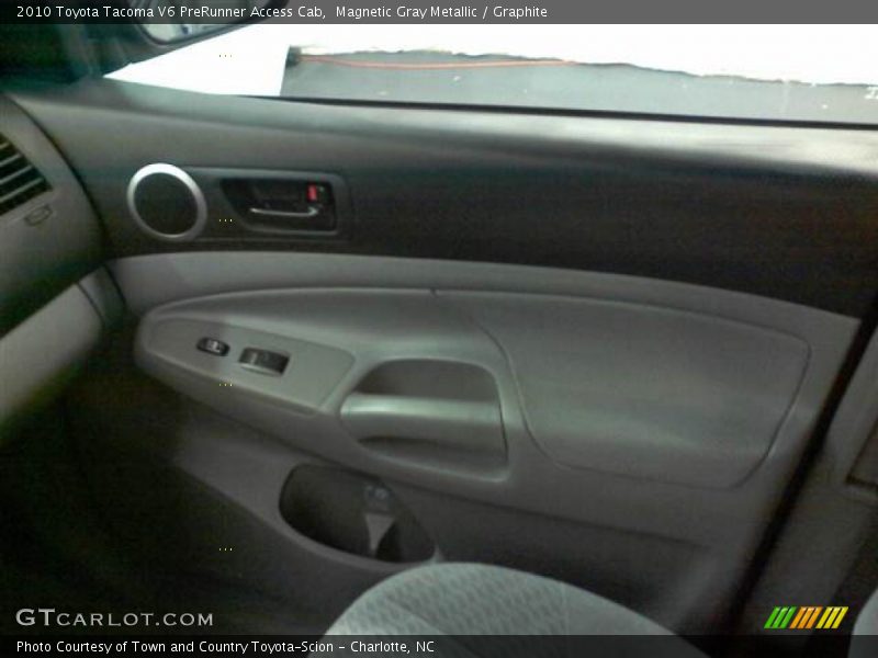 Magnetic Gray Metallic / Graphite 2010 Toyota Tacoma V6 PreRunner Access Cab