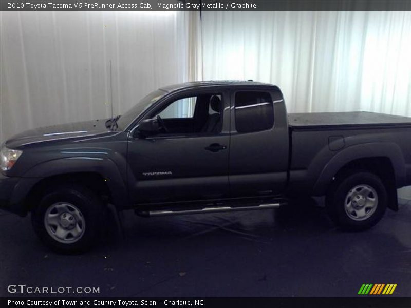 Magnetic Gray Metallic / Graphite 2010 Toyota Tacoma V6 PreRunner Access Cab