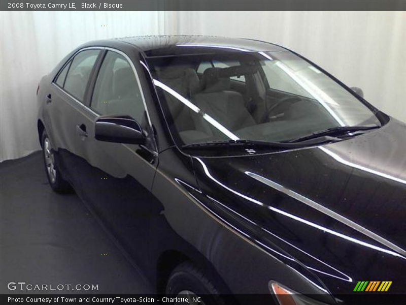 Black / Bisque 2008 Toyota Camry LE