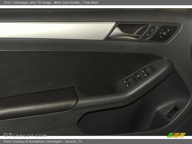 White Gold Metallic / Titan Black 2012 Volkswagen Jetta TDI Sedan
