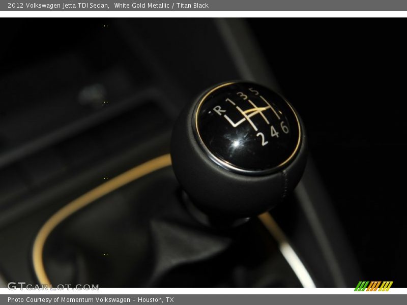 White Gold Metallic / Titan Black 2012 Volkswagen Jetta TDI Sedan