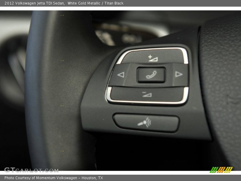 White Gold Metallic / Titan Black 2012 Volkswagen Jetta TDI Sedan