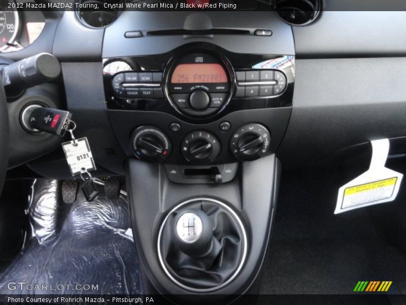 Controls of 2012 MAZDA2 Touring