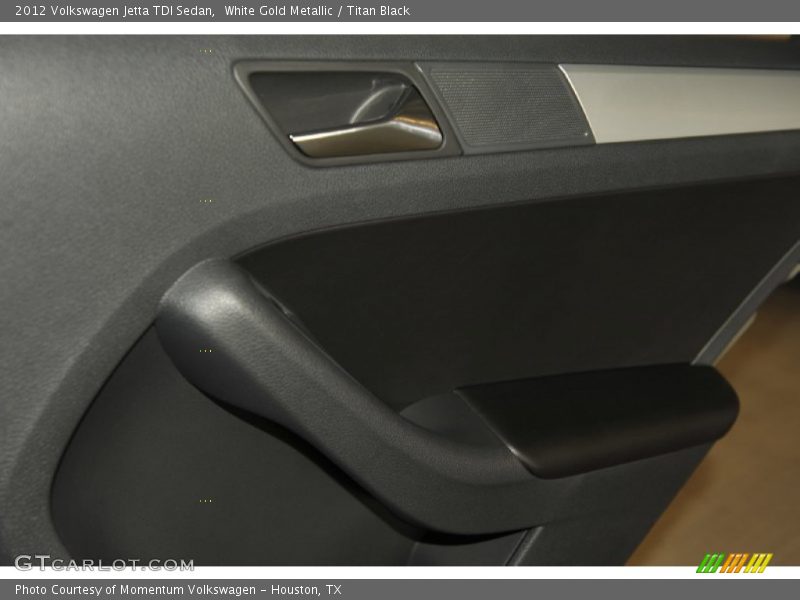 White Gold Metallic / Titan Black 2012 Volkswagen Jetta TDI Sedan
