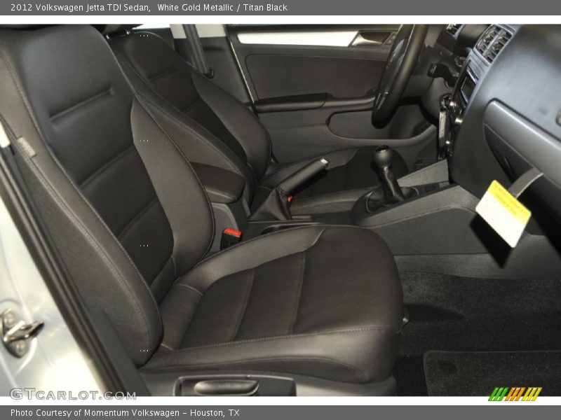 White Gold Metallic / Titan Black 2012 Volkswagen Jetta TDI Sedan