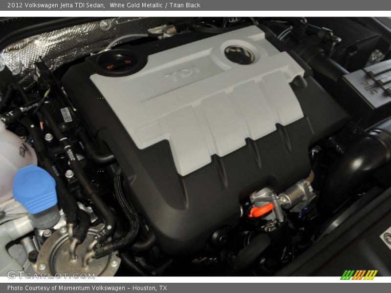 White Gold Metallic / Titan Black 2012 Volkswagen Jetta TDI Sedan