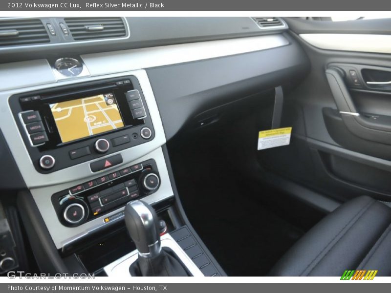 Reflex Silver Metallic / Black 2012 Volkswagen CC Lux