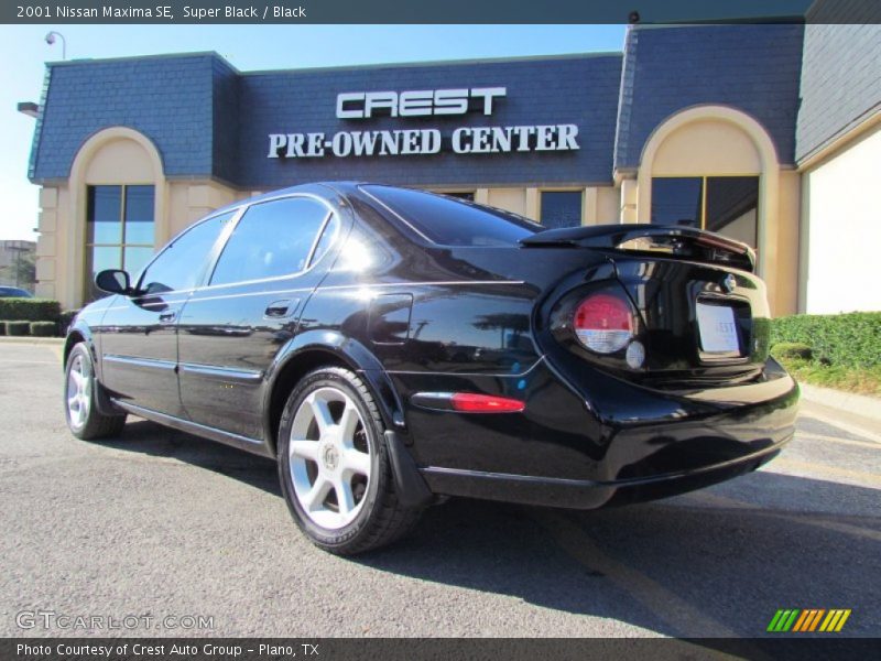 Super Black / Black 2001 Nissan Maxima SE
