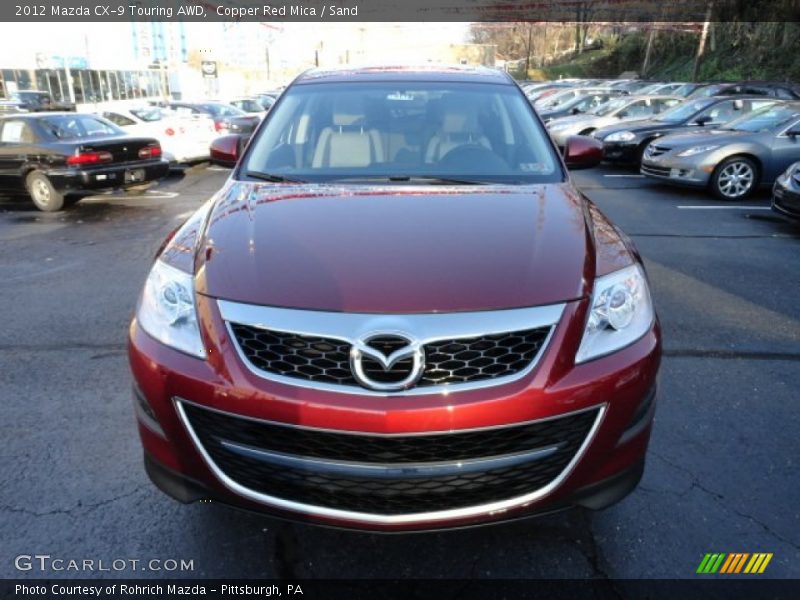 Copper Red Mica / Sand 2012 Mazda CX-9 Touring AWD