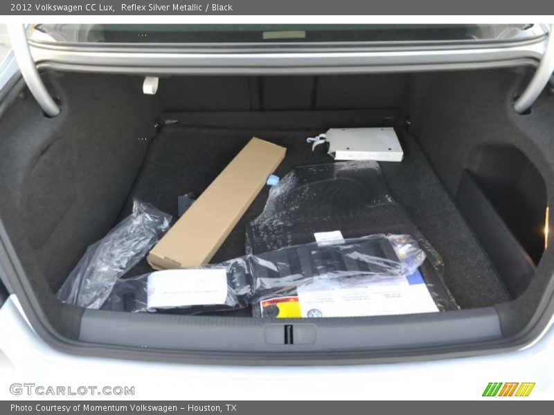 Reflex Silver Metallic / Black 2012 Volkswagen CC Lux