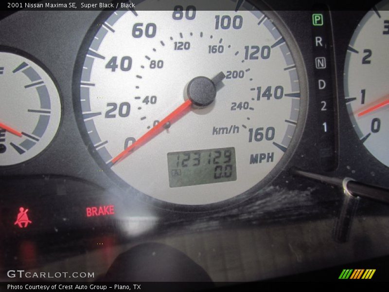 Super Black / Black 2001 Nissan Maxima SE