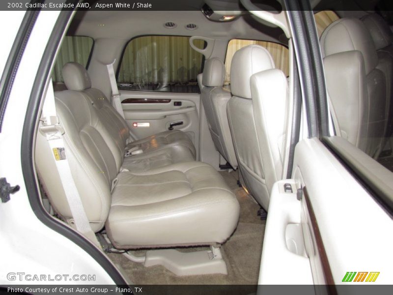 Aspen White / Shale 2002 Cadillac Escalade AWD