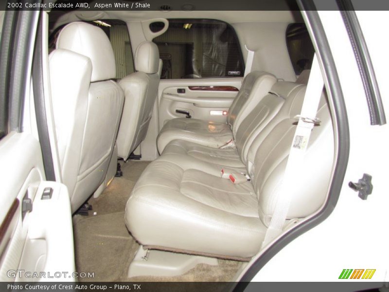 Aspen White / Shale 2002 Cadillac Escalade AWD
