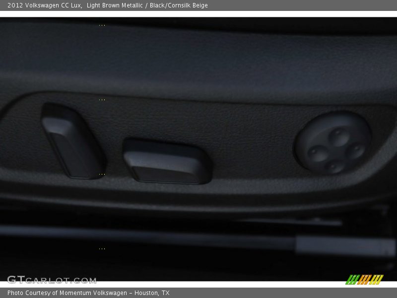 Light Brown Metallic / Black/Cornsilk Beige 2012 Volkswagen CC Lux